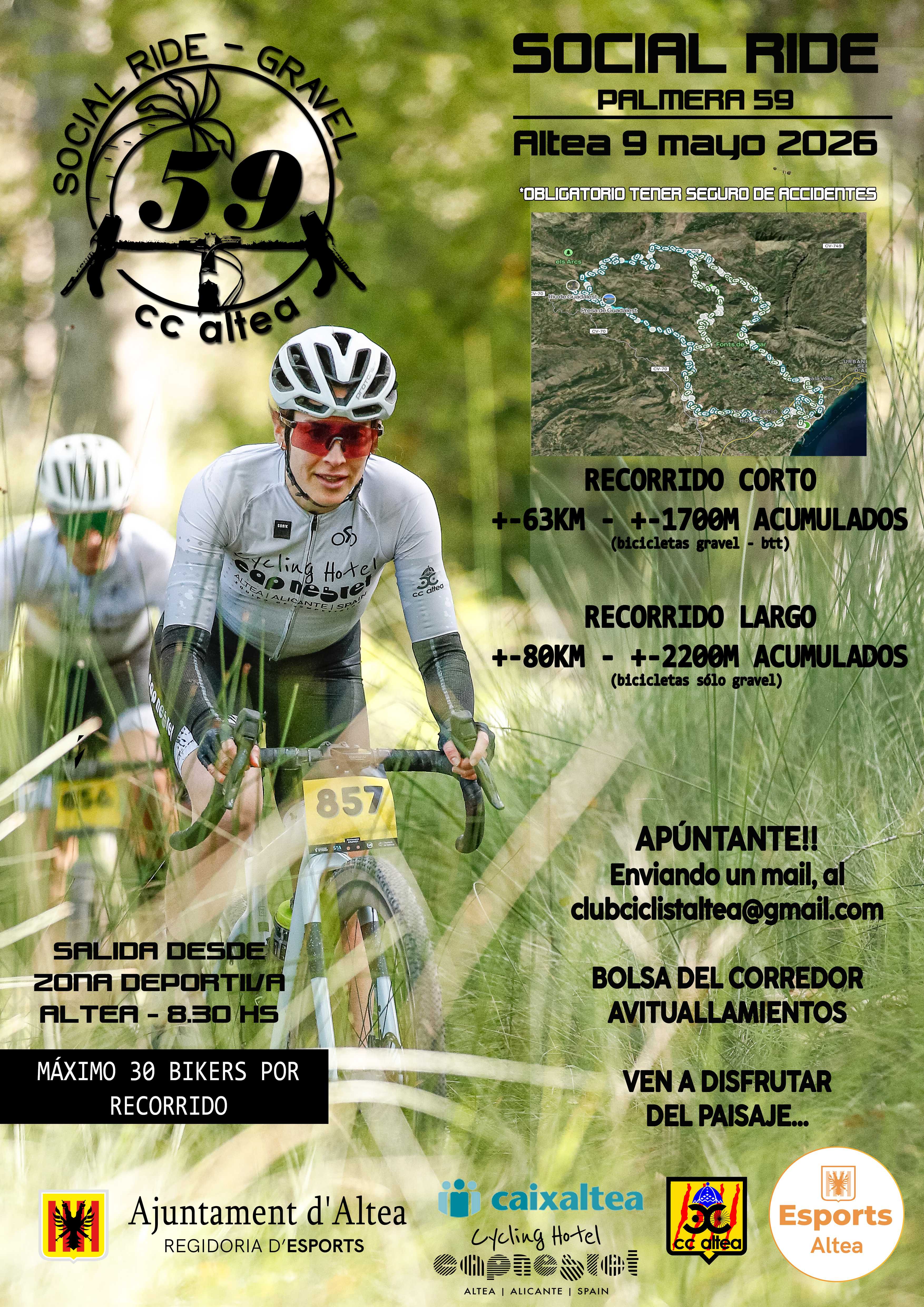 SOCIAL RIDE - PALMERA 59